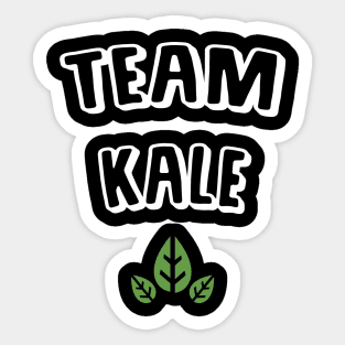 Team kale Sticker